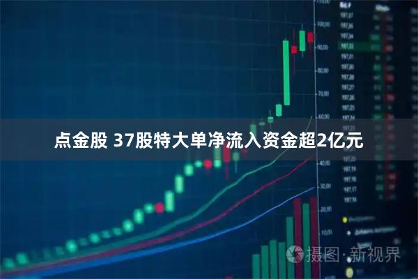 点金股 37股特大单净流入资金超2亿元
