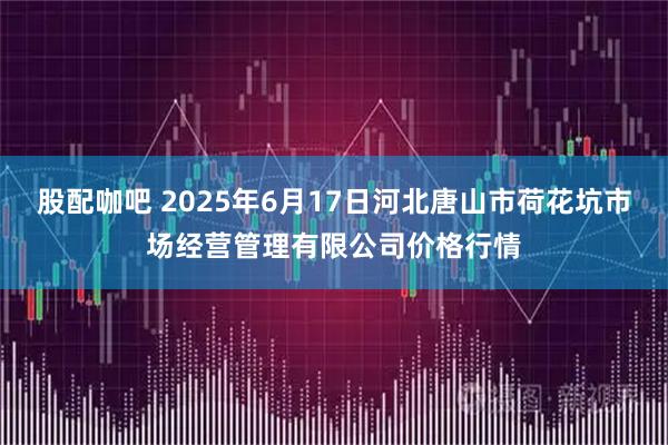 股配咖吧 2025年6月17日河北唐山市荷花坑市场经营管理有限公司价格行情